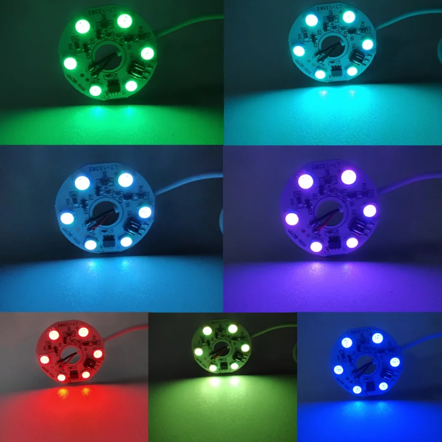 รูปสินค้า บอร์ดไฟ LED RGB สีสันสดใส ควบคุมง่ายด้วยรีโมท
