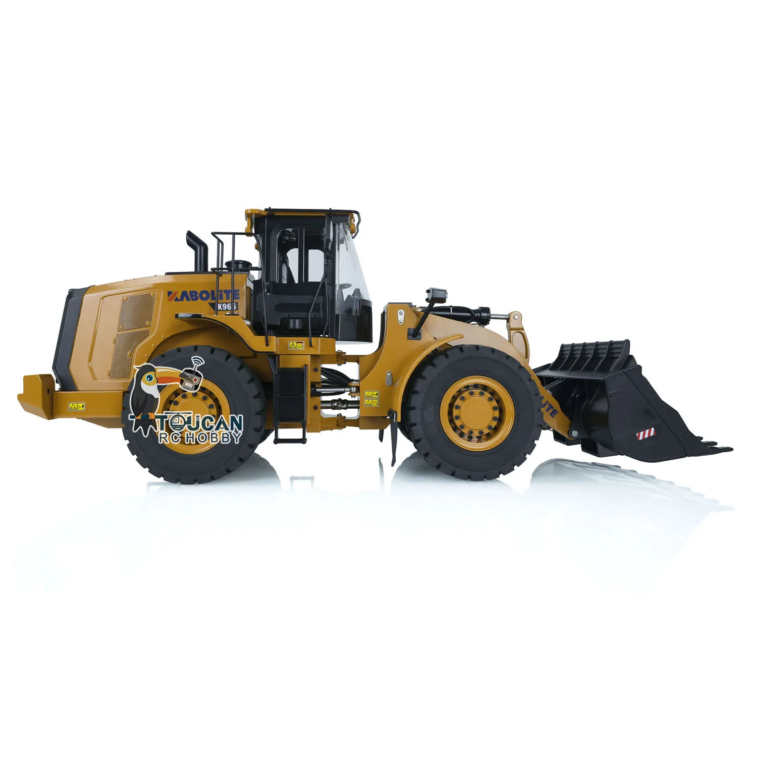 K966 KABOLITE 1/16 Hydraulic RC Loader HUINA Upgraded Version RTR Assembled Painted Remote Control CarToy Model TH19405 4