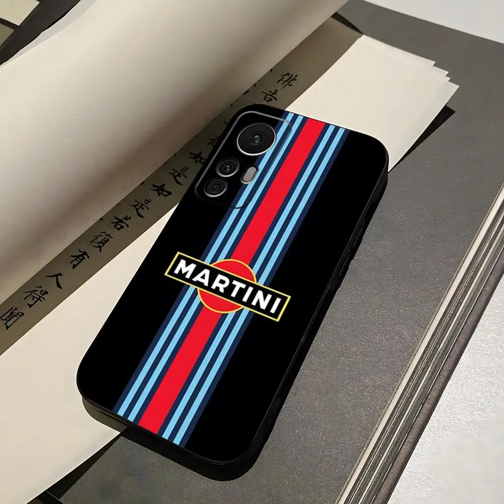 

Martini Racing Horizontal Stripe Phone Case For Xiaomi 14 ultra 12 Pro 11 13 Lite 10T 12X 11i F3 Note POCO M4 M3 X4 funda cover