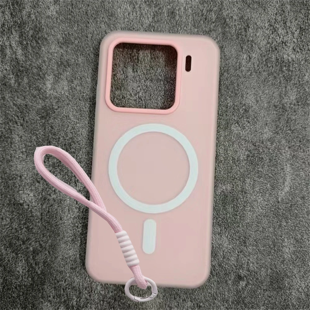 Magnetic 2-in-1 Design Phone Case with Hand Wrist Strap