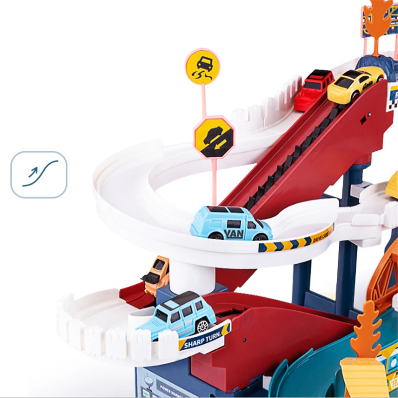 36cm grande trilha de aventura brinquedos carros para crianças educação  presentes de natal quebra-cabeças jogo