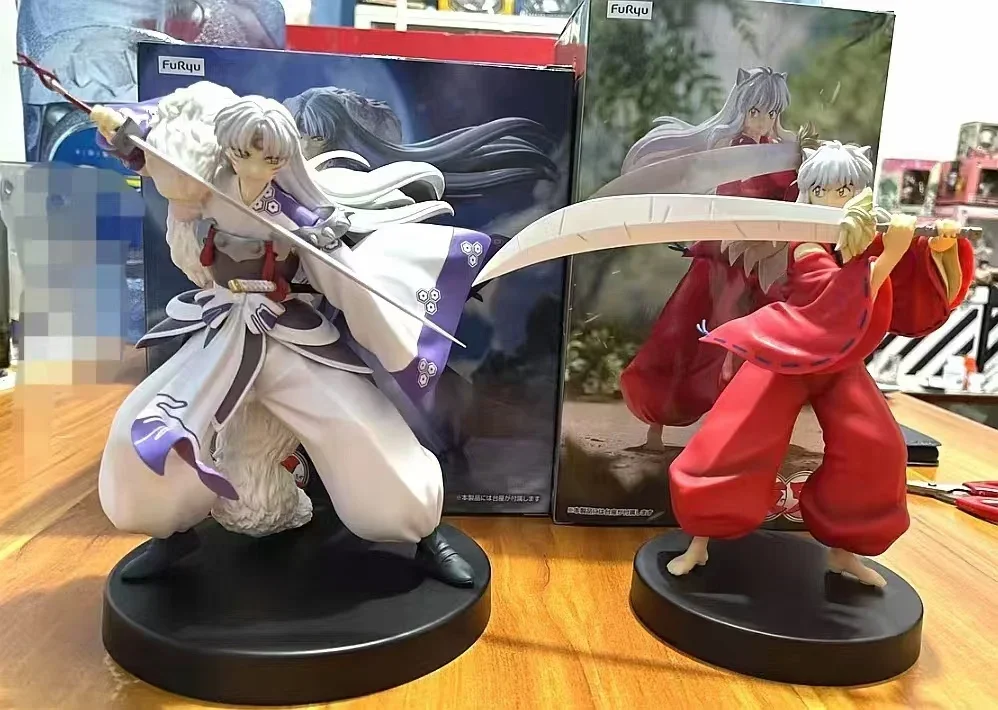 犬夜叉-アクションフィギュア,18cm PVCモデル,sesshoumaru ttt