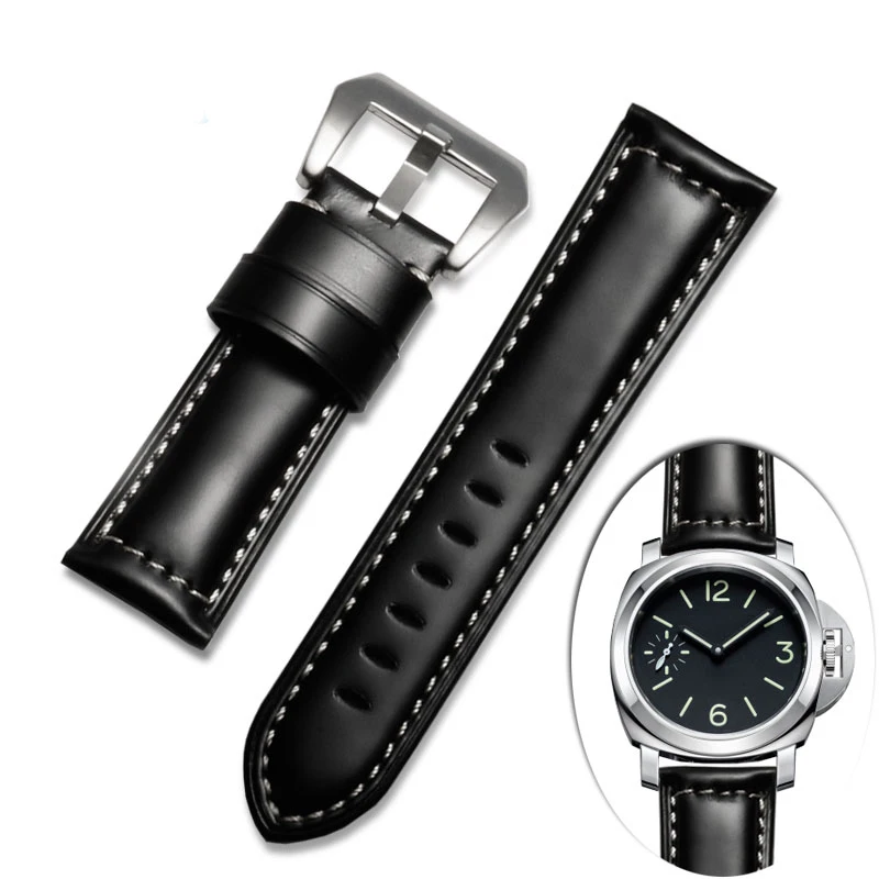 Applicabile Al Cinturino In Pelle Peina Manatee Per Uomo Serie Panerai 1950 Accessori Per Cinturini In Pelle Vintage Crazy Horse