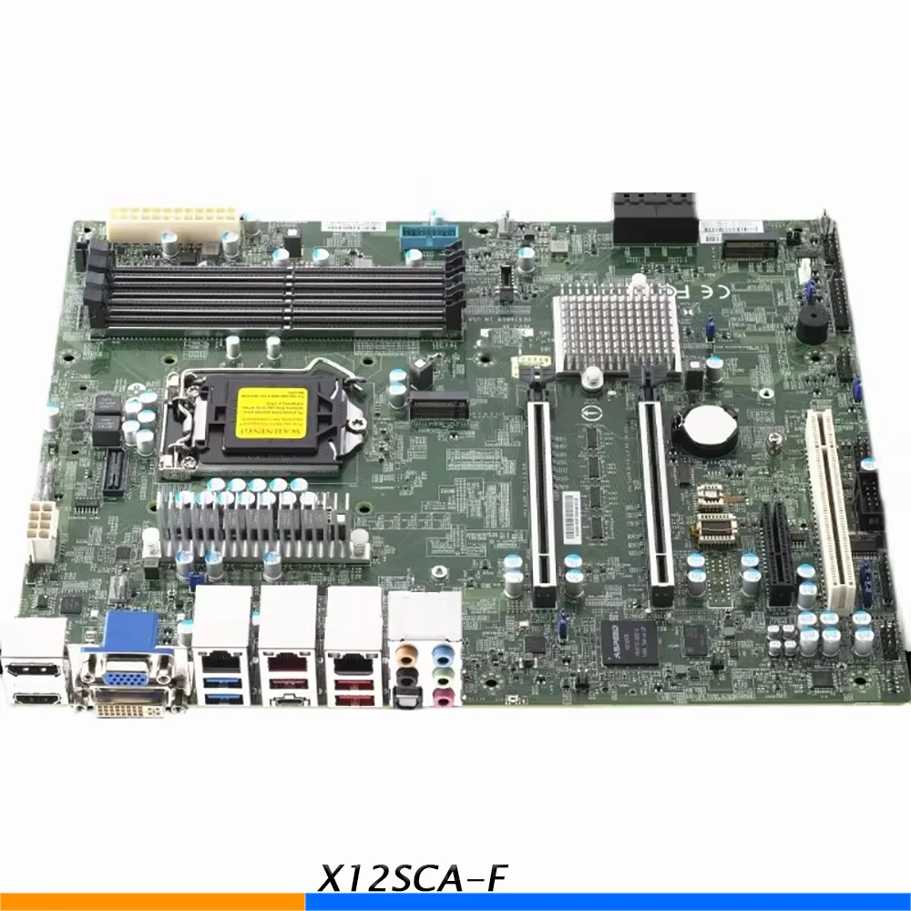 Server Motherboard For Supermicro For X12SCA F W480 IPMI W 1200 Test Before Shipment