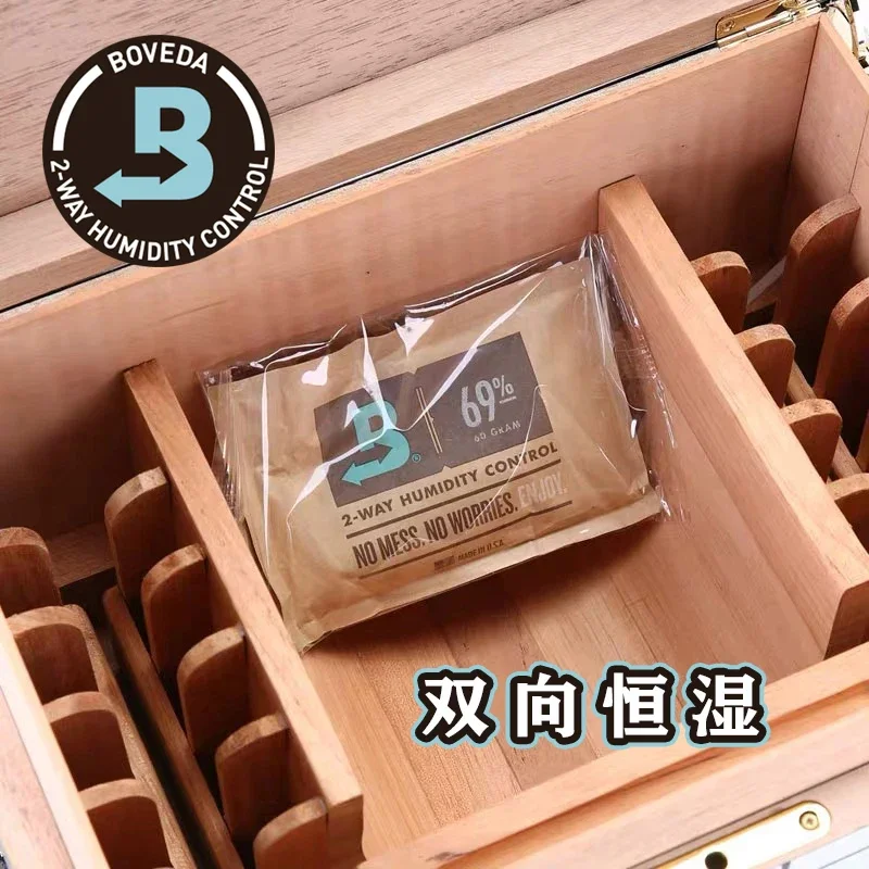 69 cigar moisturizing bag, two-way control to balance humidity
