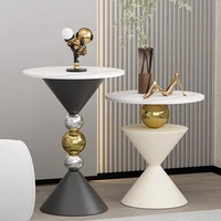 Table basse moderne, meubles de maison, Table d'appoint peu encombrante pour petit espace, meubles multifonctionnels pour salon et chambre à coucher 1