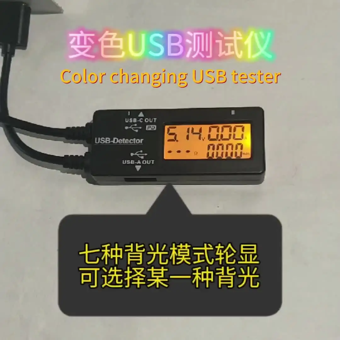 Tester USB Voltmetro Amperometro – Display LED, 4-30V 0-6.5A, Misuratore Di Potenza E Carica - 2