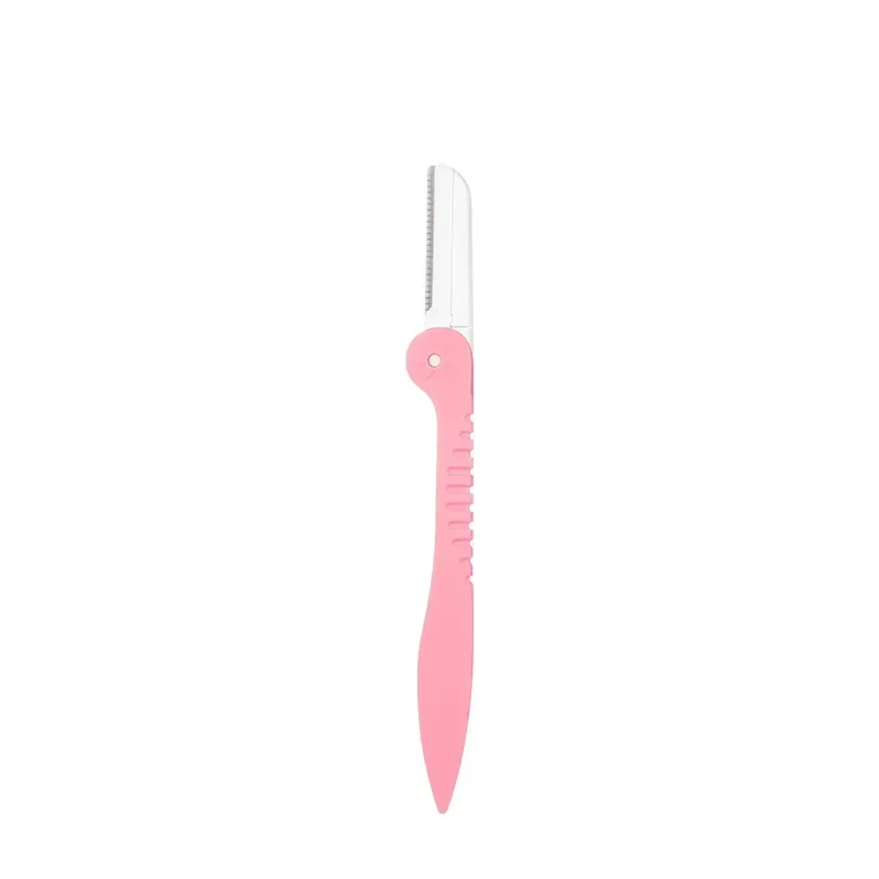 Safe Folding Ladies Face Shaver Eyebrow Trimmer Blade Anti-Scratch Razor Makeup Tools Eyebrow Trimmer Face Razor For Women 1pcs