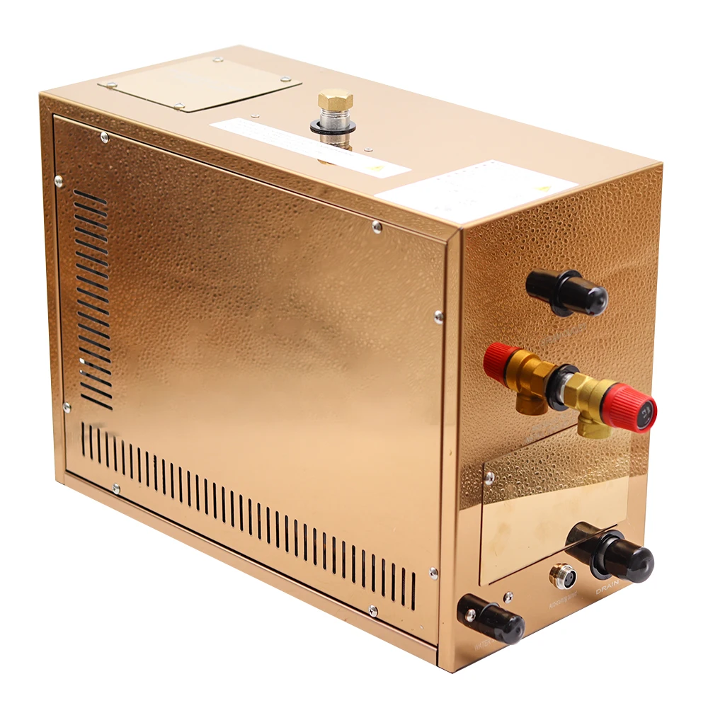 6/7/8/9KW Bathroom Steam Generator Sauna Steam Khan Stove Bath SPA Shower With Controller Automatic Descaling Sauna 220/380V 2