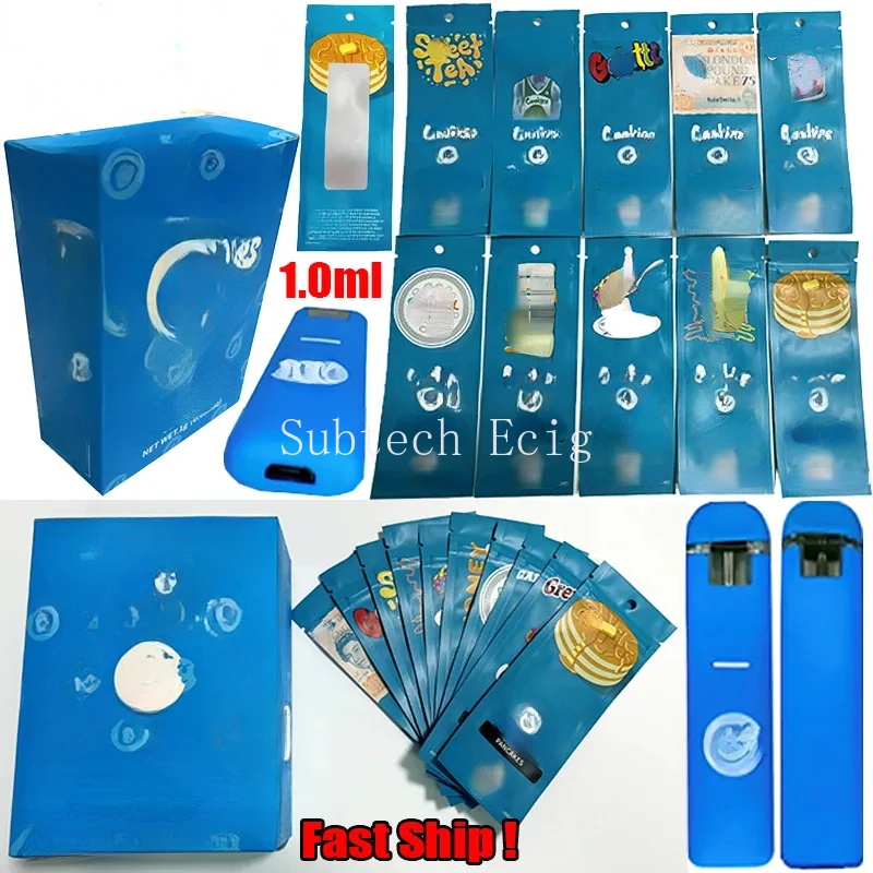 Sb305fe2bce7b41c2bb67e7aebfec2f36Z-10pcs blauwe cookie vape pen e-sigaret kits 1 ml keramische spoel lege pod 280 mah oplaadbare batterij vaporizer voor dikke olie 10 stücke blaue Cookie Vape Pen E Zigarette Kits 1ml Keramik spule leere Hülse 280mah wiederauf ladbare Batterie Vapor izer für dickes Öl_Sb305fe2bce7b41c2bb67e7aebfec2f36Z