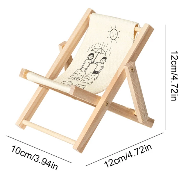 Cute Mini Chair Phone Holder, Card Display Wooden Stand for Desk,  Multi-Angle Universal Mobile Phone Stand for iPhone Samsung - AliExpress