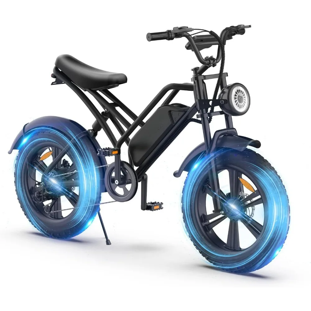 

Electric Bike for Adults with 1500W Brushless Motor, 48V 18Ah Removable Battery, 7-Speed Transmission UL Certified (1500W) Black