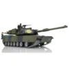 Refitted HengLong Factory 3918 M1A2 Abrams Metal Chassis Plastic Upper Hull RTR RC Tank 360 Turrent Rotating Smodking Effect TH 6