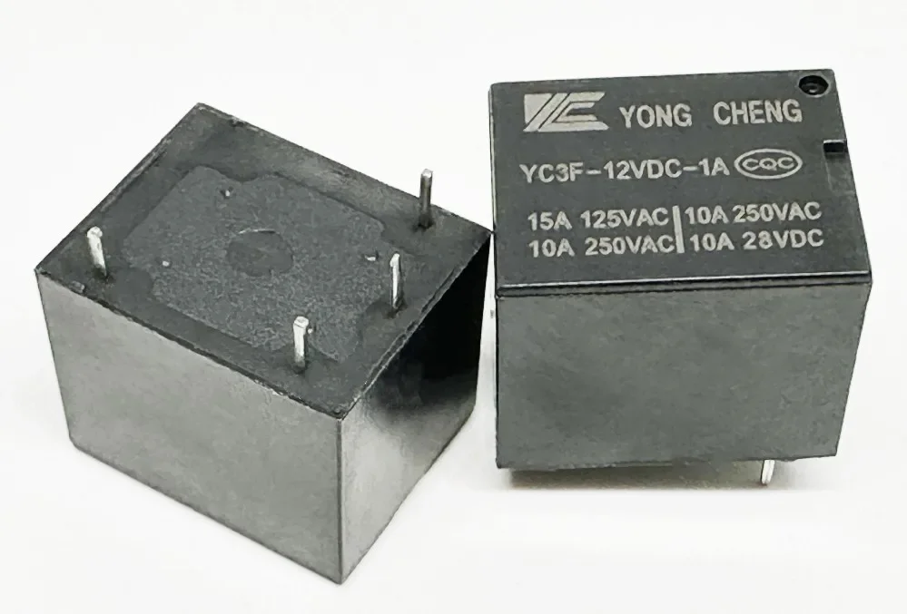 YC3F-12VDC-1A YC3F-5VDC-1A YC3F-12VDC-S-A (T73A-12V/5V-10A) Relay 4pins