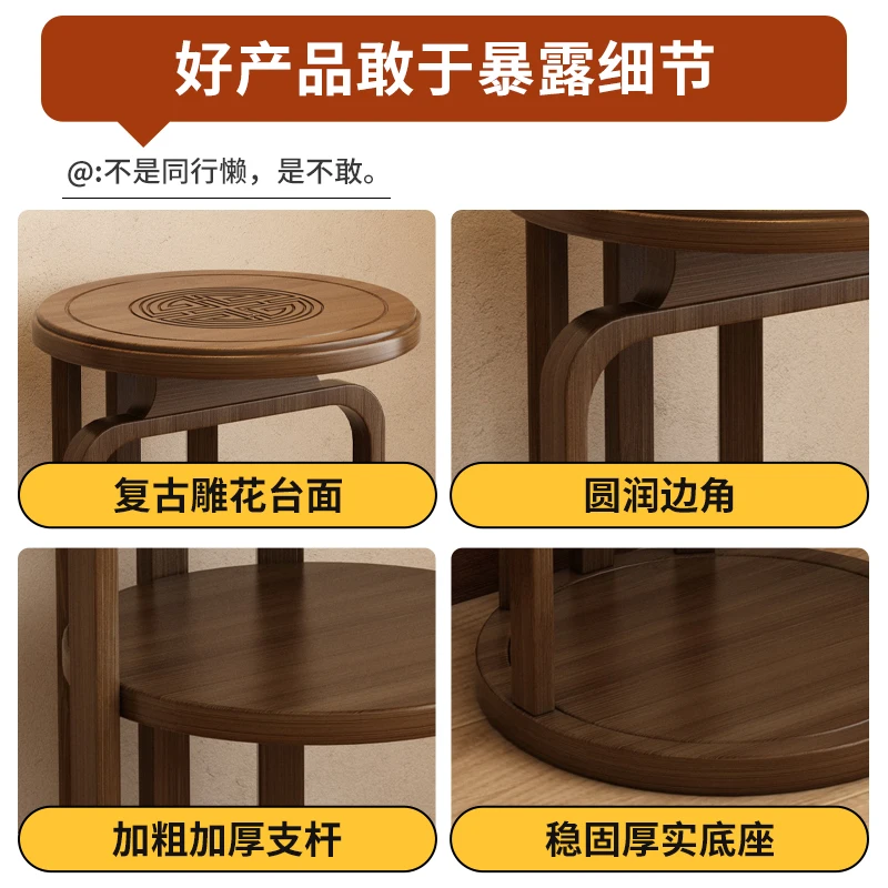 Plant Stand Modern Flower Pots Holder Display Rack Mid Century Wood Planter Holder Indoor Outdoor Home Decor Garden Balcony