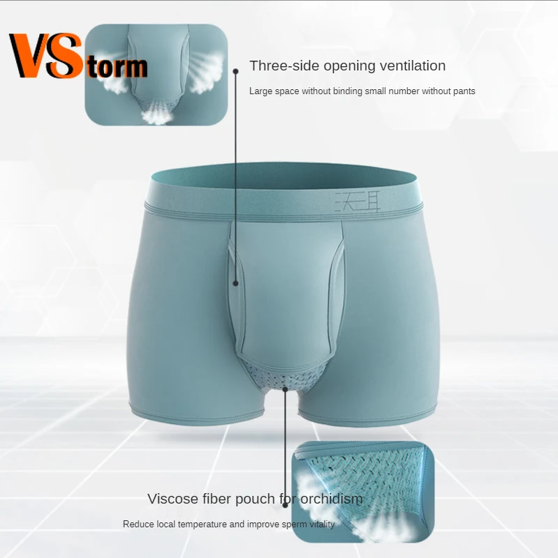 Upgrade Man Boxers Penis Redundant Prepuce Physical Restrain Dick Foreskin Underpants Briefs New Gay Prolong Sex Time Lingerie 3