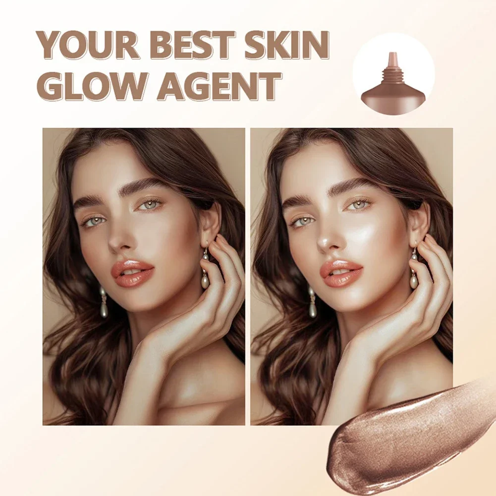 Glow Foundation Illuminator Natural Glow Enhancer Glowing Moisturizing Lightweight base Multi-purpose Illuminator Foundation 6
