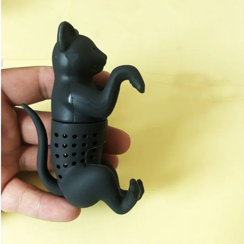 Tea Infuser Filter Strainer Reusable Cat Creative