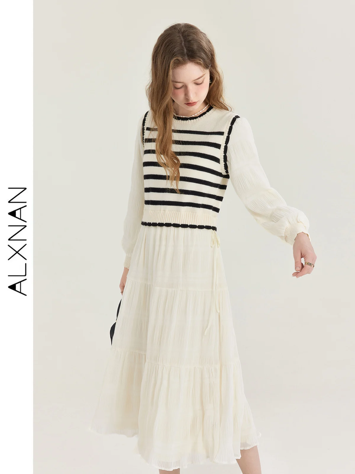 Рисунок 5 - Модное вязаное женское платье ALXNAN