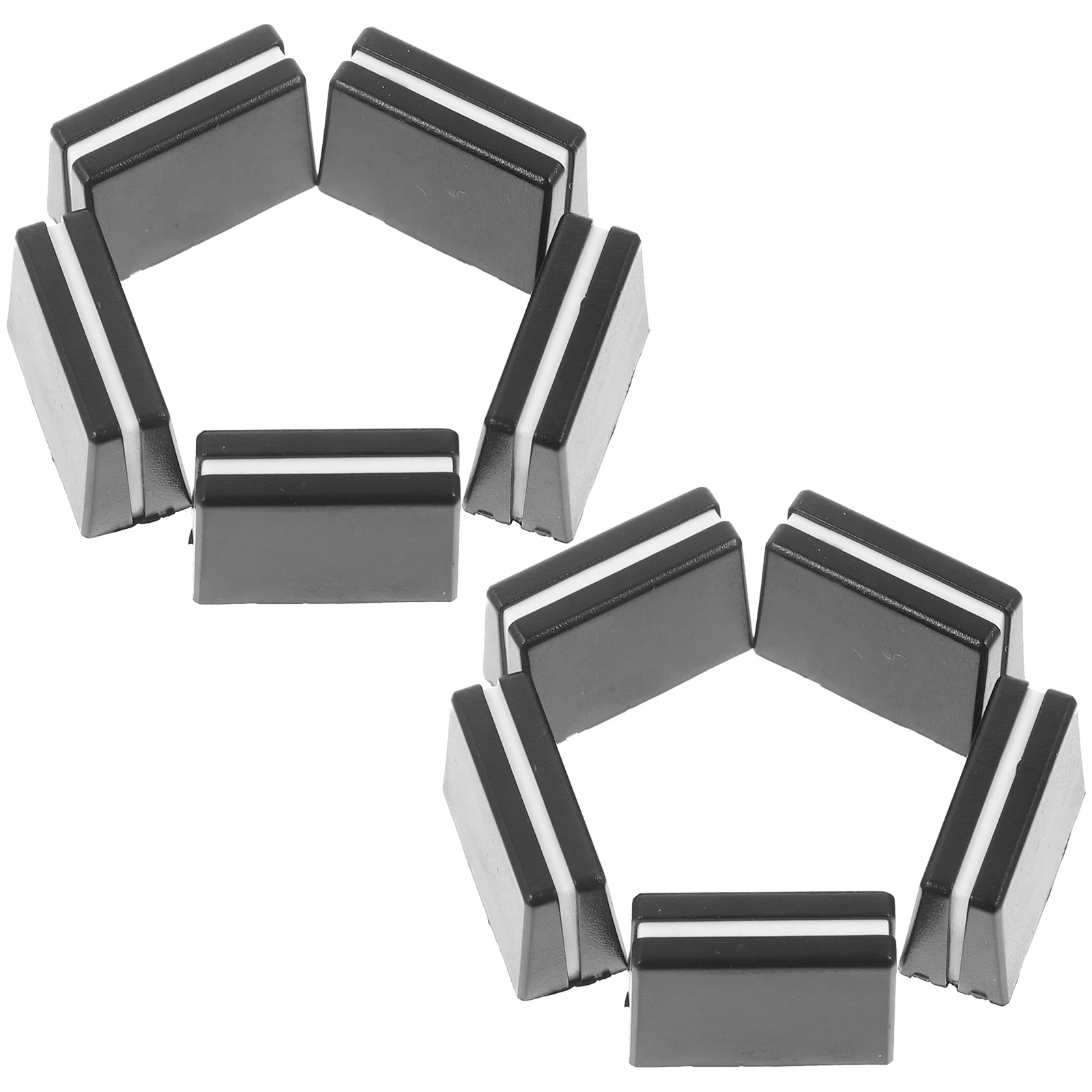 

10pcs Console Mixer Slider Fader Knobs Replacement Fader Caps Mixer Console Parts
