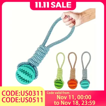 Durable Braided Rope Chew Ball 1