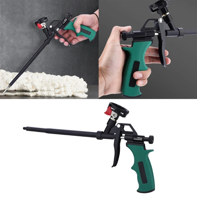 Foam Expanding SprayGun Foam GlueGun All Metal Polyurethane Foam Sealant Specias Manual Tool For House Renovation Drop Shipping foam expanding spray guns foam glues guns metal polyurethane foam sealant tool dropship