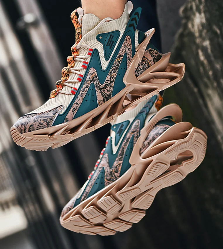 Scarpe da ginnastica da uomo Scarpe sportive Scarpe casual Scarpe da ginnastica Calzature imbottite in tessuto_voghion.com