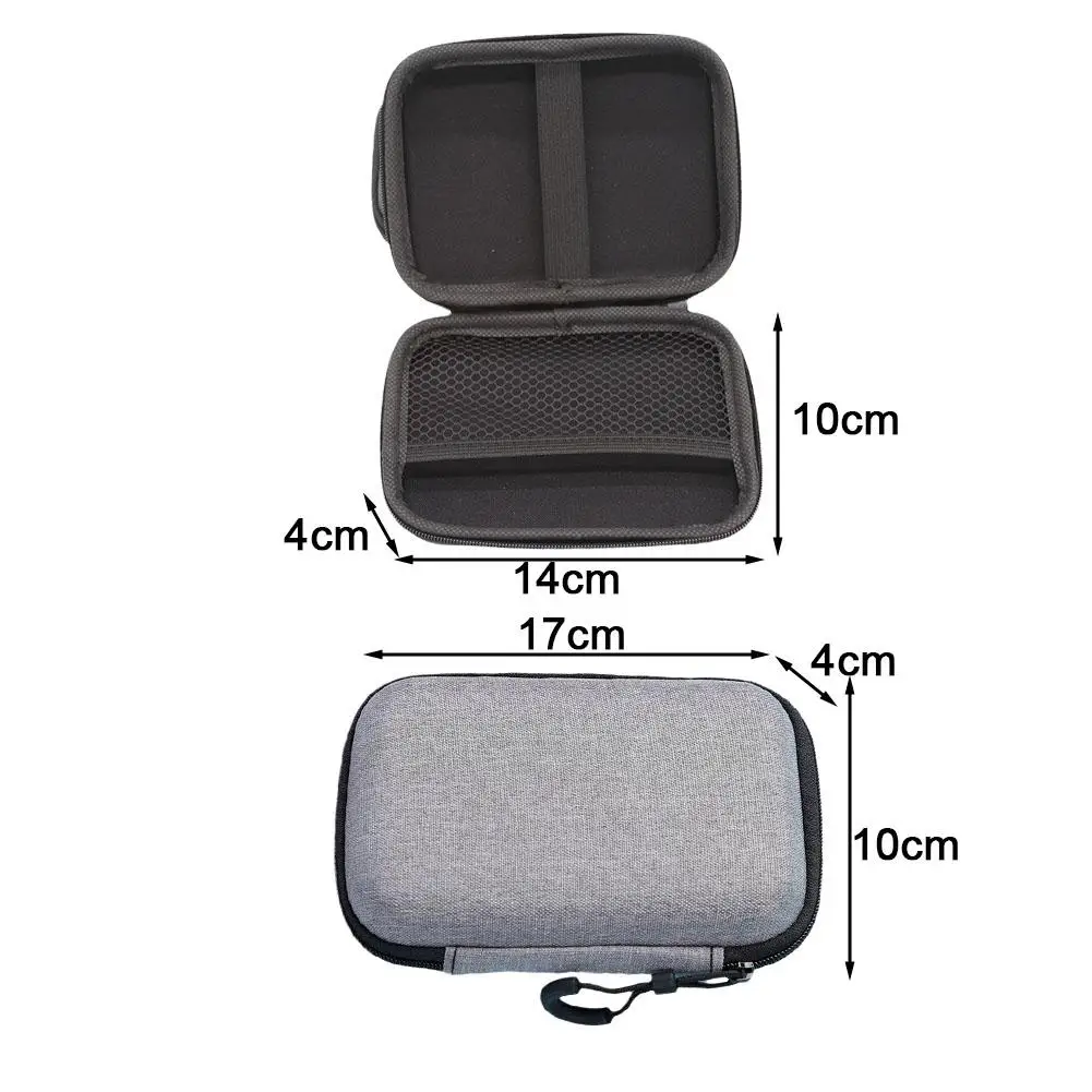 Protective Bag For R36S/R35S Handheld Video Game Console Storage Bag EVA Cloth Portable Carry Case For R36S For R35S