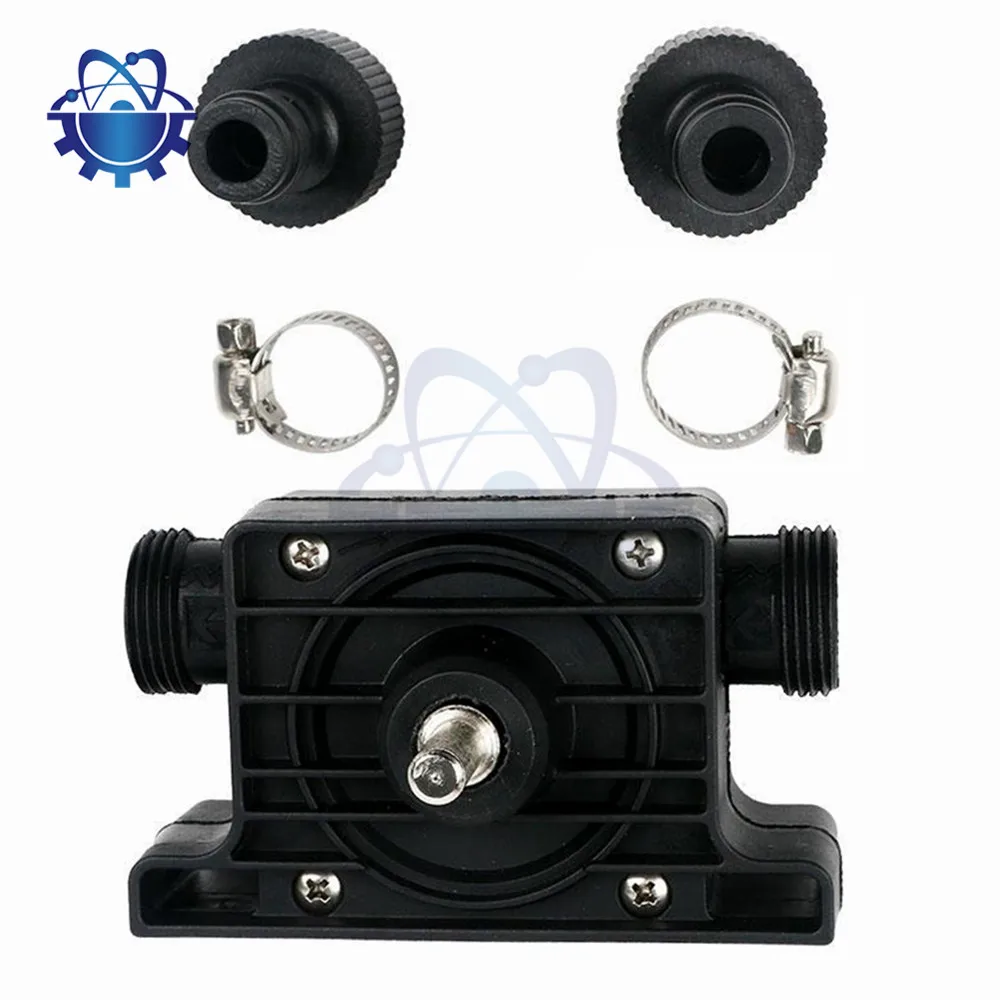 

Portable Miniature Sump Pump Electric Drill Driven High Flow Self-priming Sump Pump With Tools