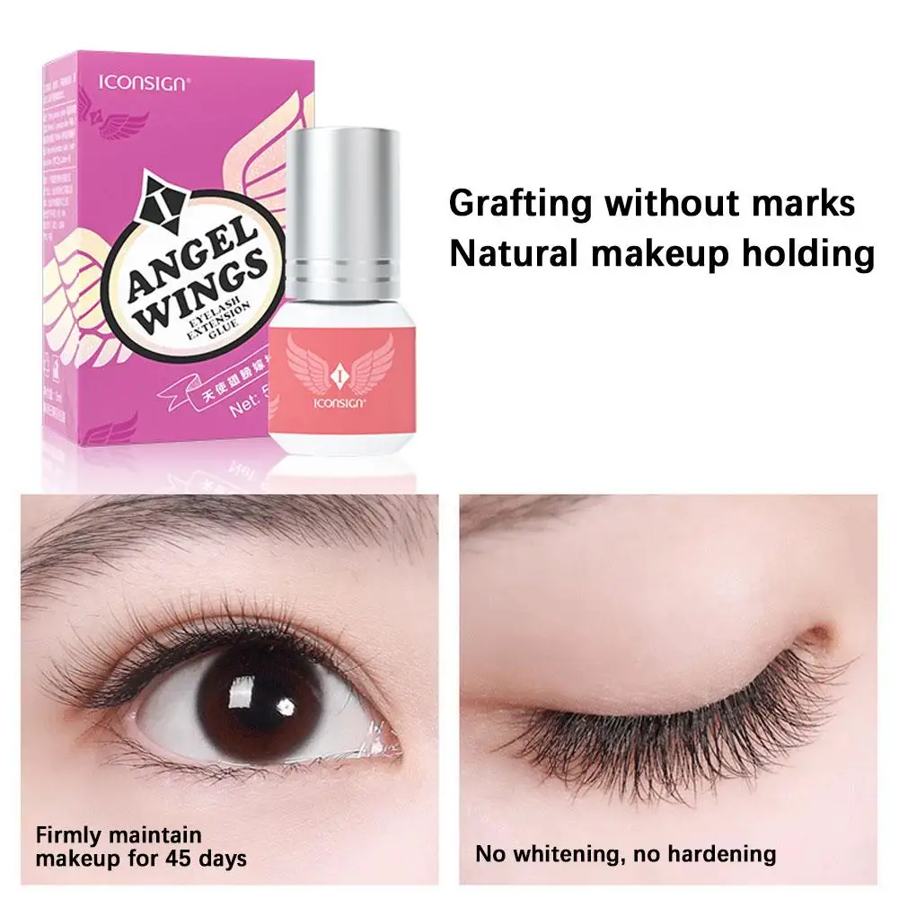 

Quick Drying Invisible Grafting Eyelash Glue Transparent Irritation Trace Firm Stickiness Drawing No Glue Soft Wire Low Wit D2F5