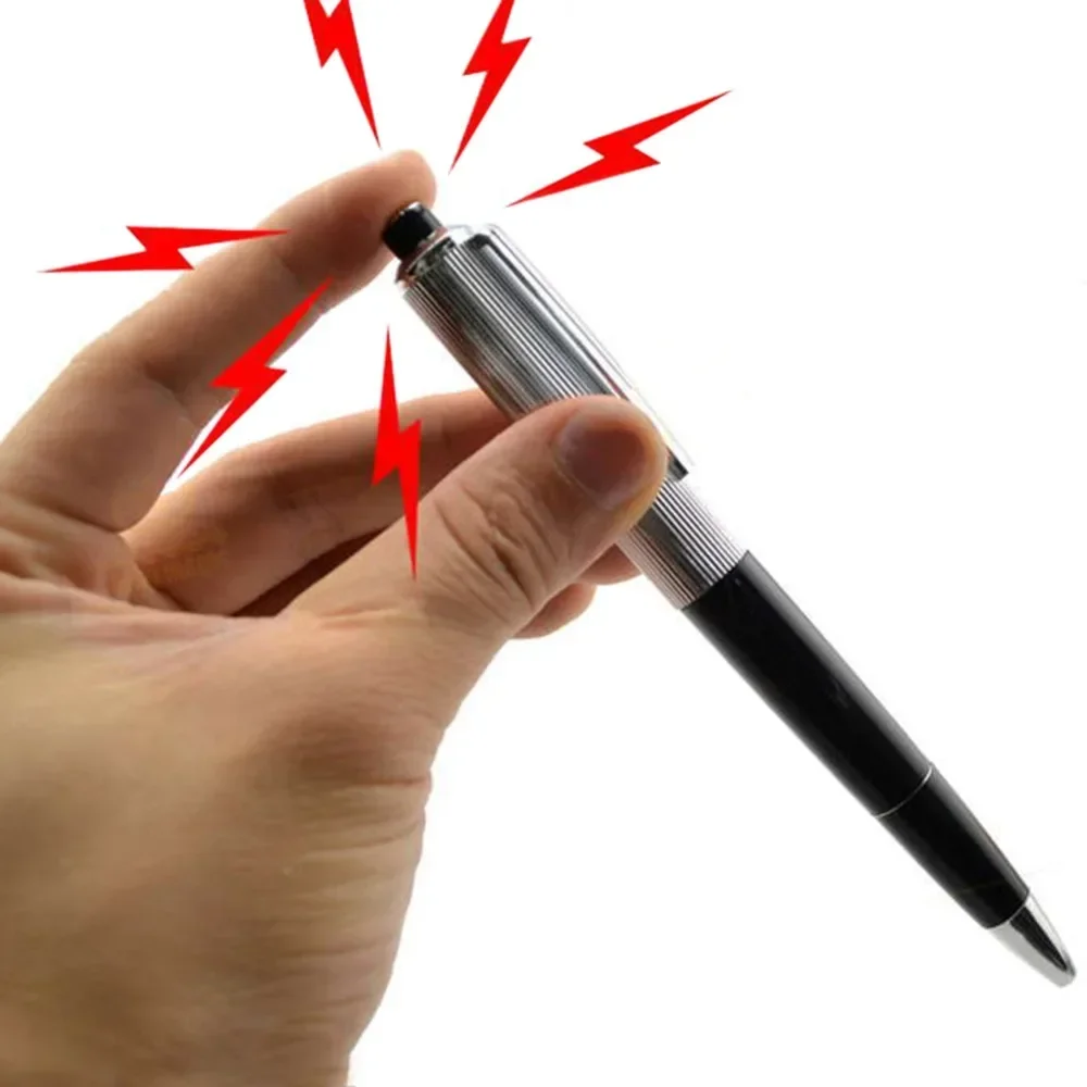 Funny Electric Shock Pen Electroshock Toys for Kids Adult Electric Joke Prank Tricks Toys Trick Shocker Pen Toy Gifts