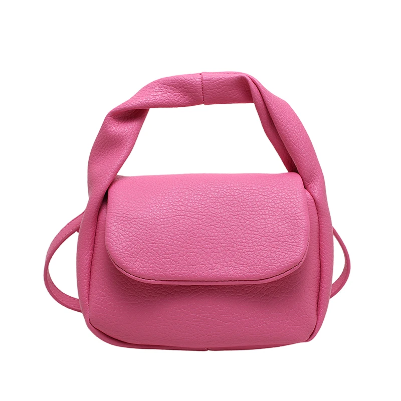 Bolsas crossbody pequenas bonitas com alça curta para mulheres, bolsa de ombro de couro PU, bolsas de grife, bolsas coreanas, 2024