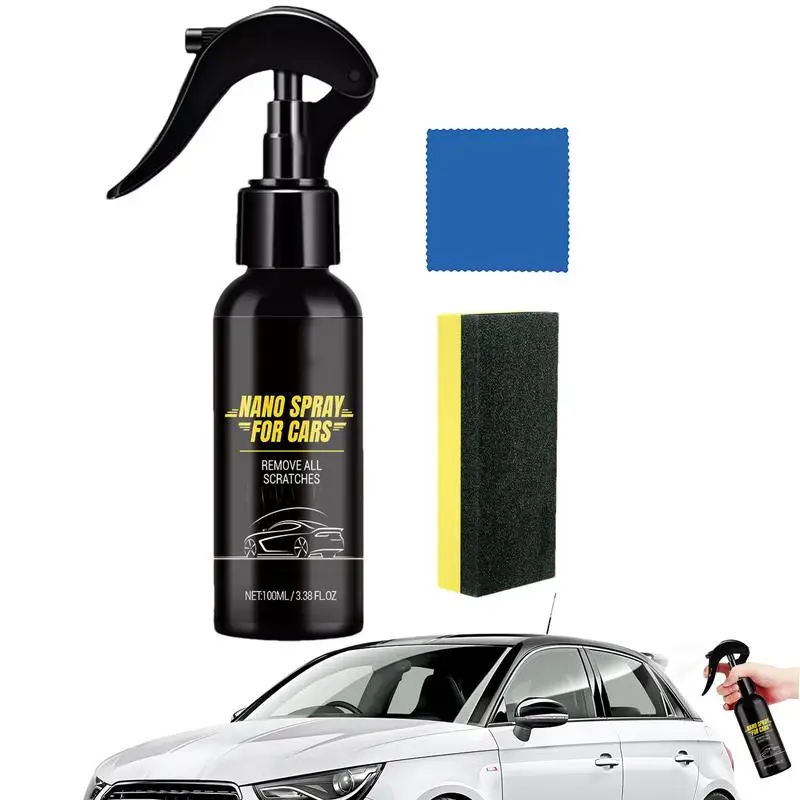 

Automobile Paint Spray Fast Car Coating High Protection Coating Agent 100ML Nano Repair Spray Waterless Wash Paint Maintenance