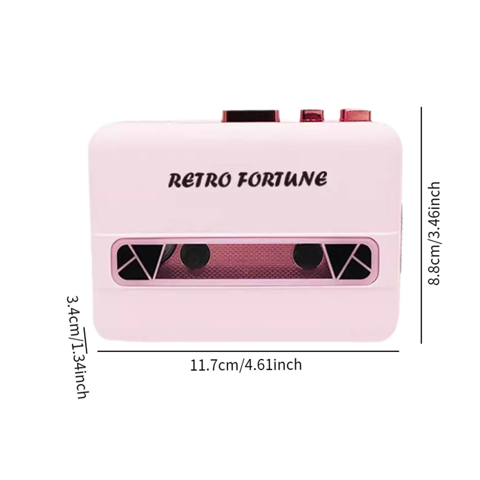 Portable Cassette Player Support Fast Forward Professional Walkman
