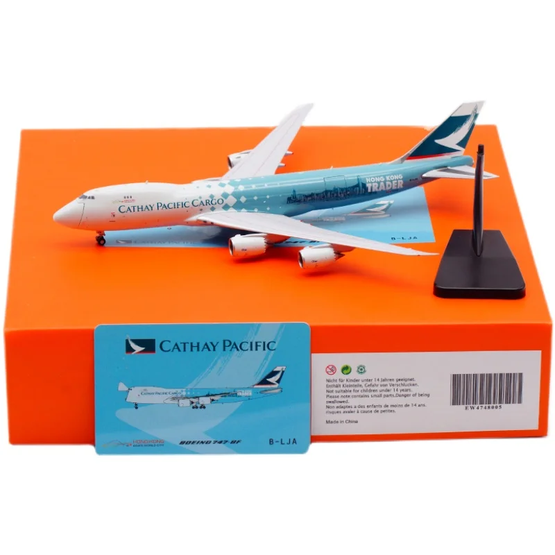 ダイキャスト1:400 ew4748005 12年パカウティボイル747-8f b747