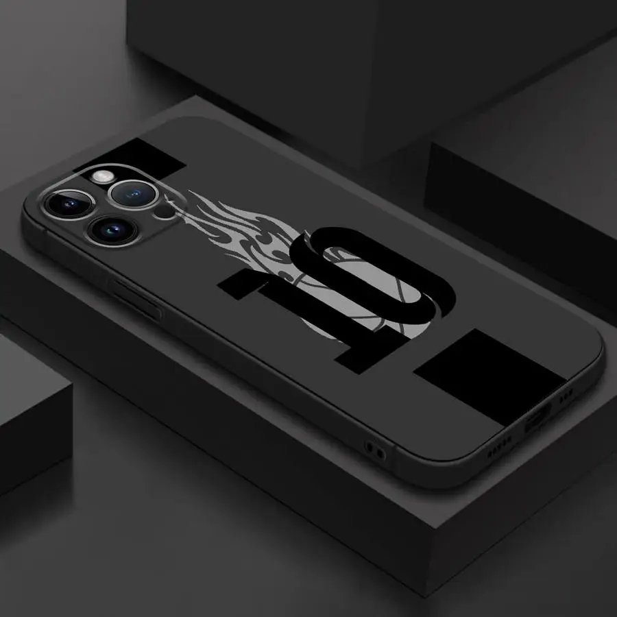 Soft Cover Football Number 7 & 10 Phone Case