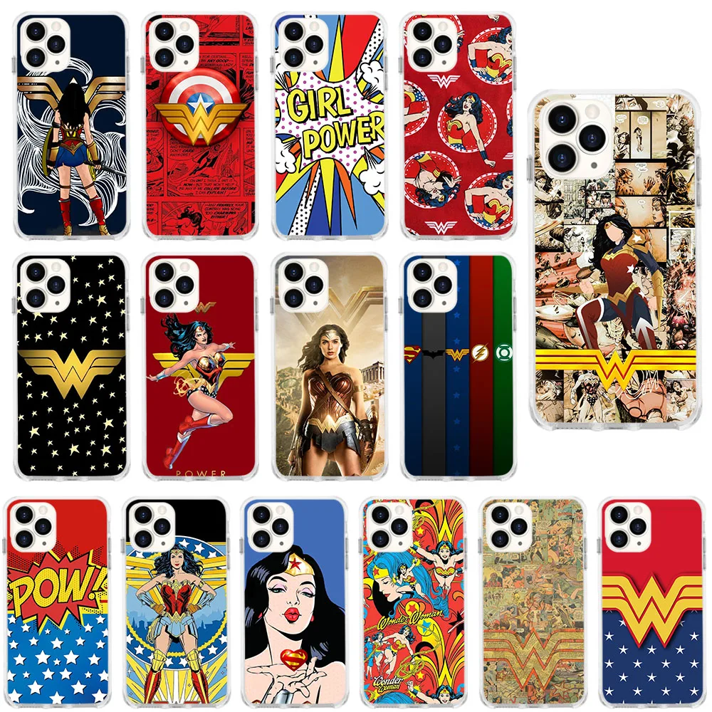 Ai-77 Wonder Super Woman Custodia Morbida Per Infinix Hot Smart Note 10 5 10I 10S 10T 11S 9 11 11S 6 7 Lite Play Pro