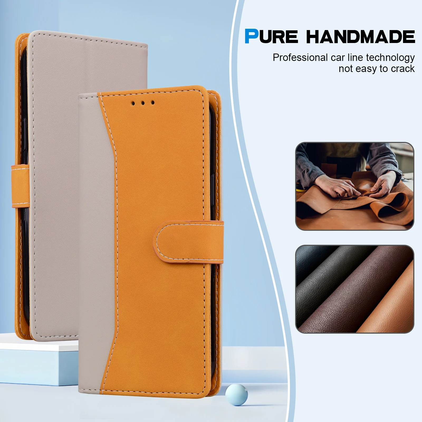 Magnetic Flip Leather Wallet Phone Case