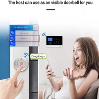 WIFI GSM Home Security Alarm System With Wireless Motion Sensor Detector Burglar Alarm For Tuya SmartLife APP Garden Home Alarm - Image 4