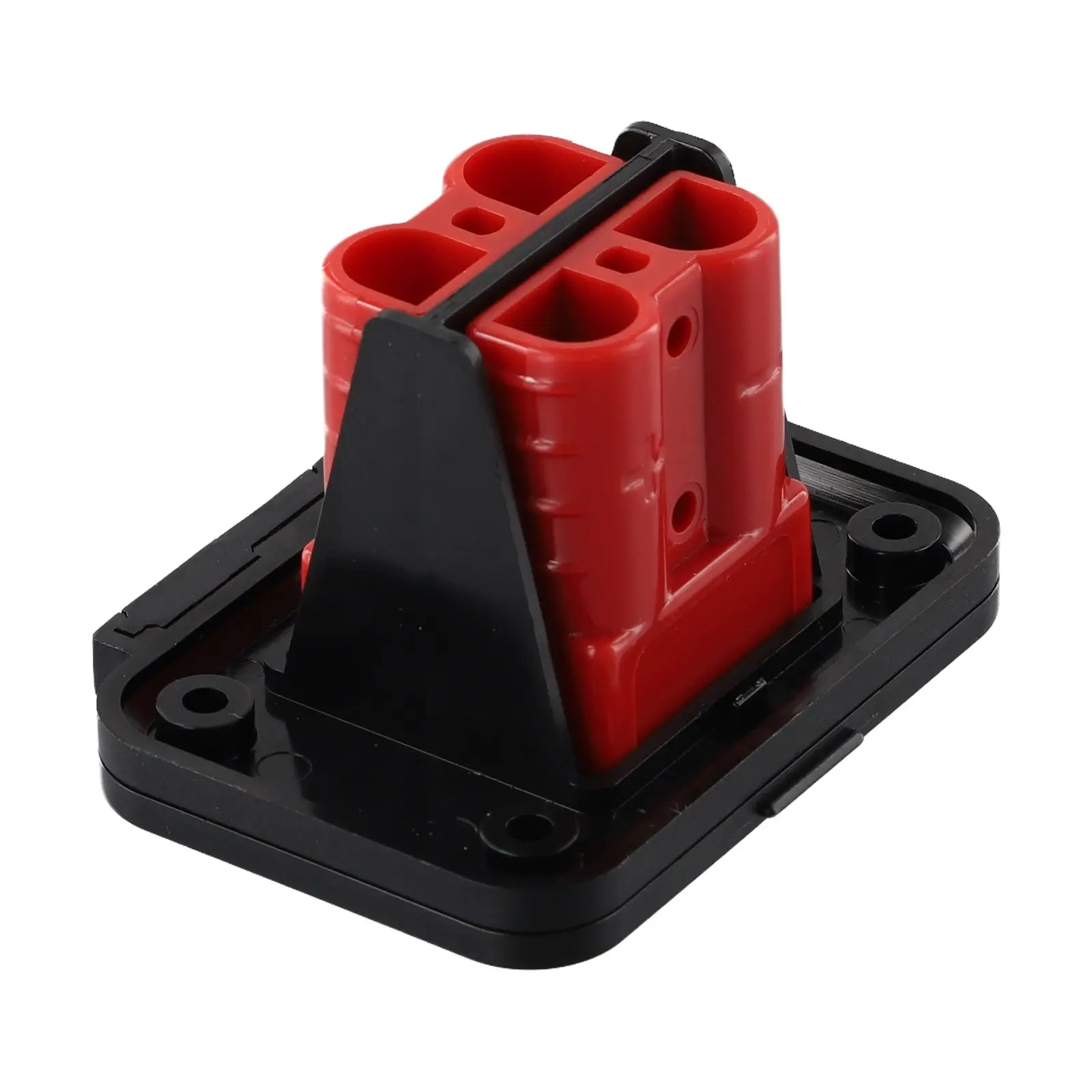 1 Set 50A 600V Twin Dual Flush Mount Bracket For Ander-Plug Connector Flush Mounts For Electric Vehicles Power Distribution