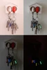 Titanium Alloy Luminous Night Signal Light Outdoor EDC Luminous 3.5*25mm Fluorescent Tube Self-illuminating Key Chain betalight 6