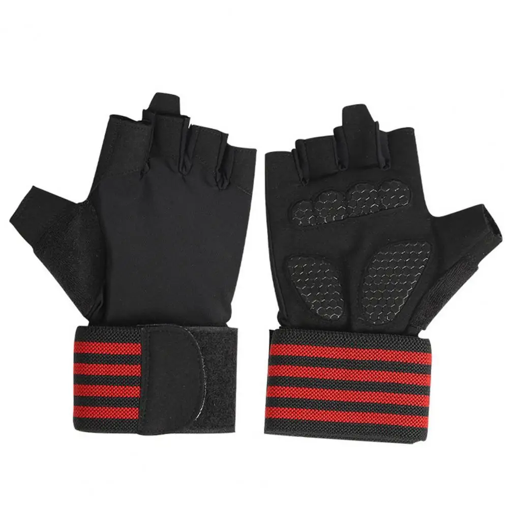 Weightlifting Gloves Men Women Workout Glove Barbell Gym Fitness Gloves With Wrist Support for Cossfit Training Exercise Protect