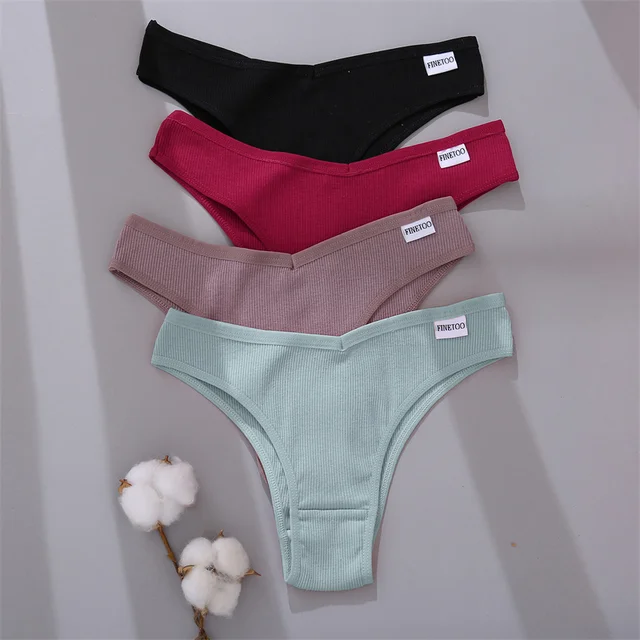 Brazillian women's cotton panties low waisted sexy women's briefs cotton  underwear panty 6pcs/lot (US, Alpha, Medium, Regular, Regular, 1) at   Women's Clothing store