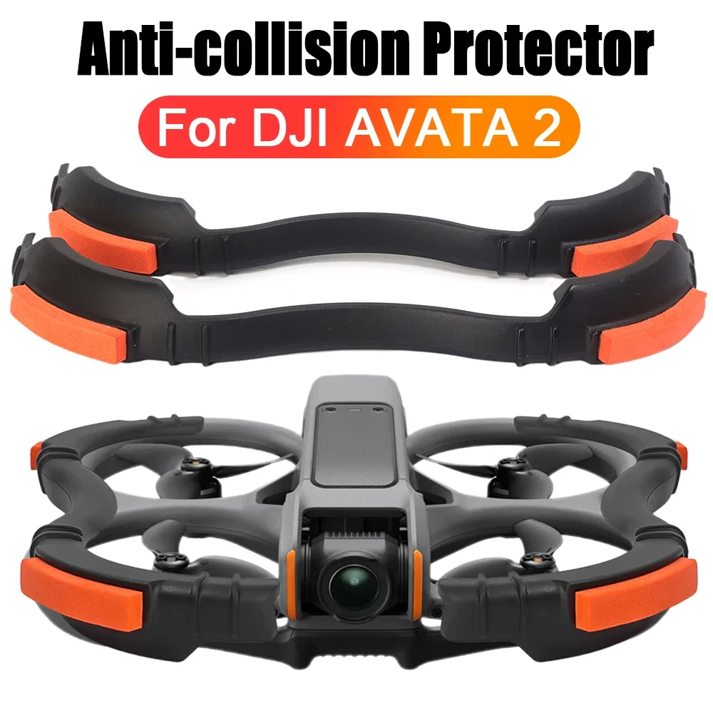 DJI Avata 2 Drones Propeller Shock Absorption Protection Ring Cover Safety Guard Anti-collision Bumper Protector Rings