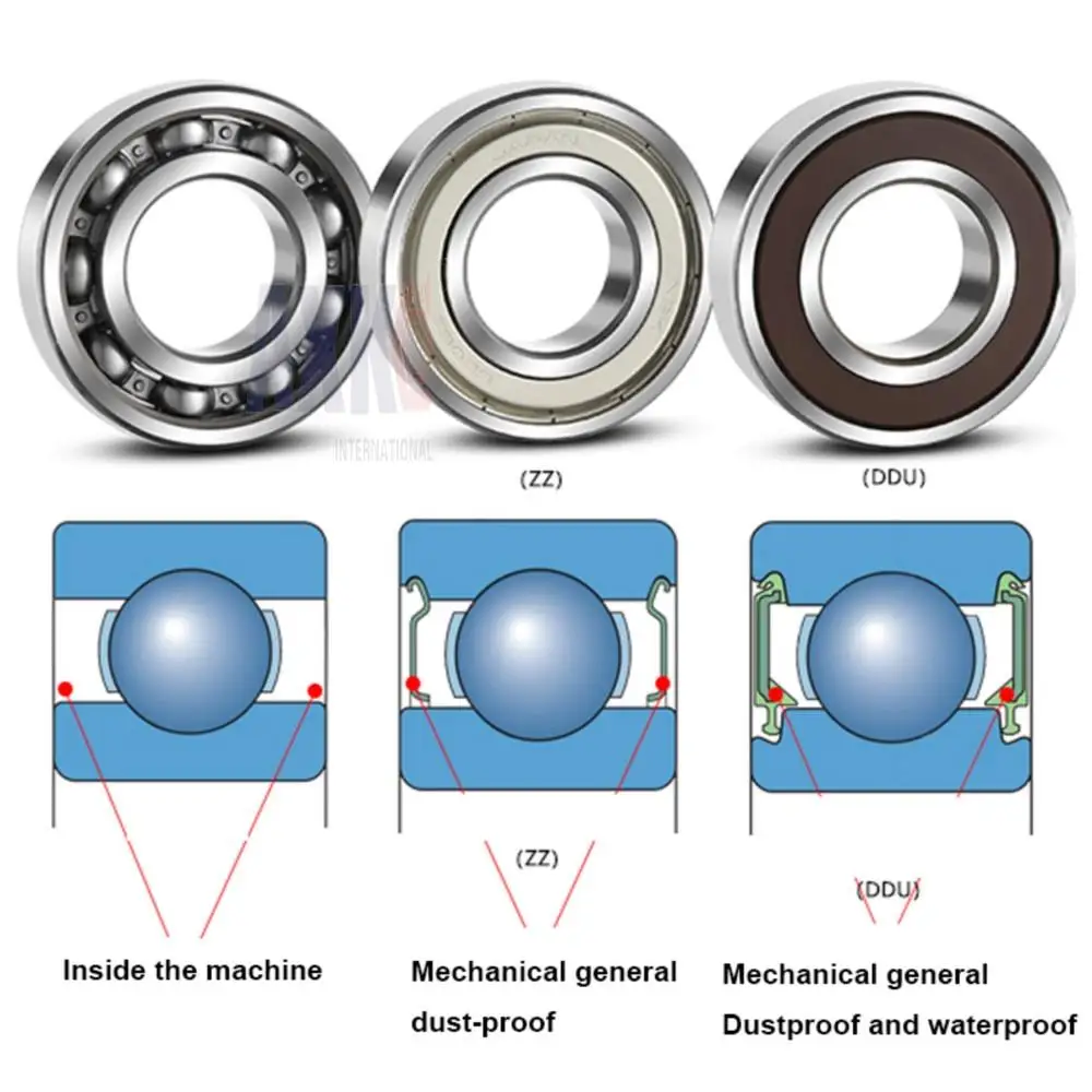 高速ベアリング、日本のnsk輸入、高品質、6300、6301、6302、6303
