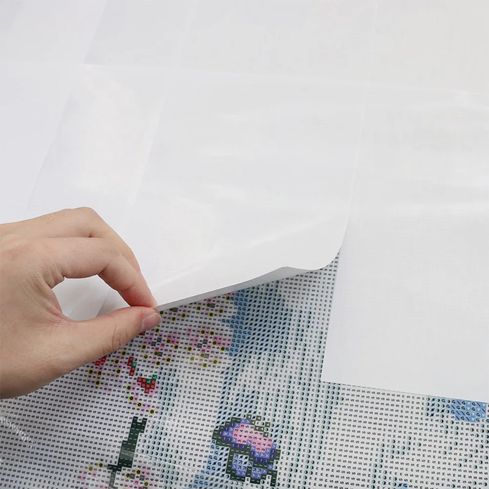 10/20/50pcs Diamond Painting Accessories Release Paper Non-stick Painting Cover 5D DIY Replacement