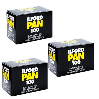Ilford 100 Pellicola originale ILFORD PAN100 135 in bianco e nero 36 fogli per rotolo per fotocamera con pellicola da 35 mm Fotocamera Kodak H35/H35N/M35/M38