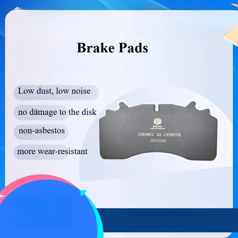 Brake Pads WVA 29279 Non-asbestos Carbon Fiber Ceramic Brake Pads