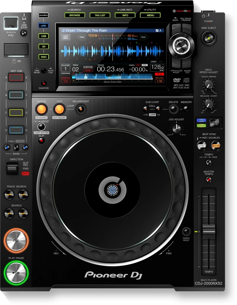 Cdj-2000Nxs2 Pioneer Dj Mixer Dj Multigiocatore Cdj2000 Nxs2 Dj Media Player