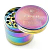 Herb Mills 3/4 Parts Zinc Alloy 40mm Tobacco Crusher 1.57 Inch Gold Herbal Crusher Grinders Hookah Accessories 5